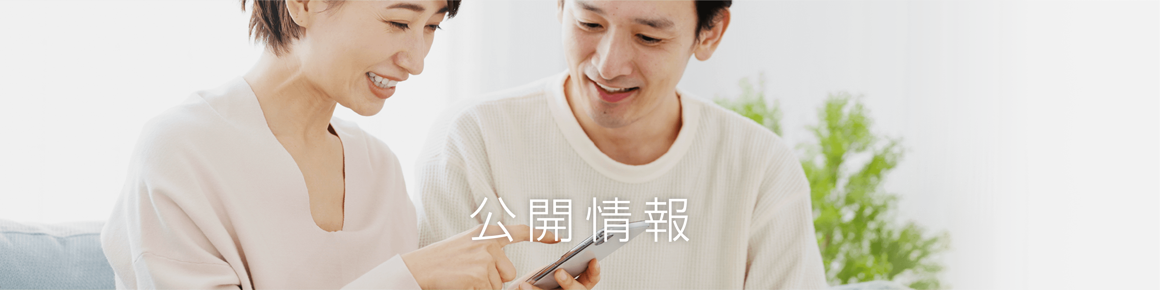公開情報メインビジュアル